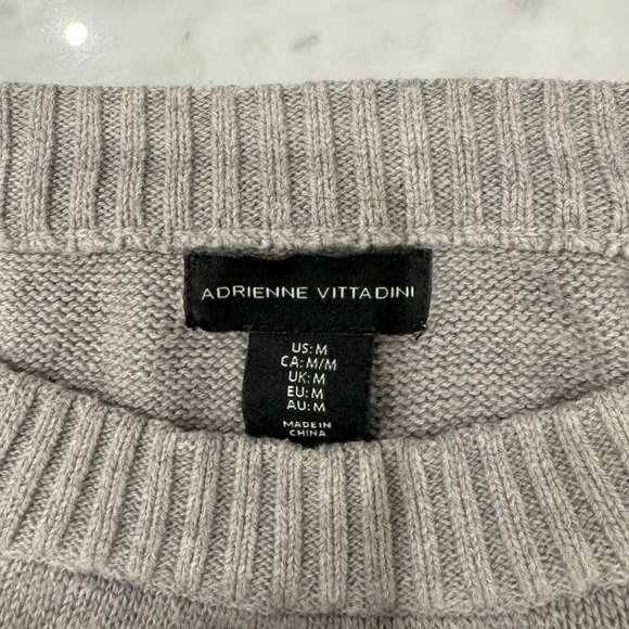 Women's Adrienne Vittadini Long Sleeve Sweater - Picture 3 of 3